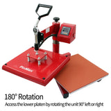 PixMax 38cm Swing Heat Press, Vinyl Cutter, Printer, Weeding Pack - Used - Very Good