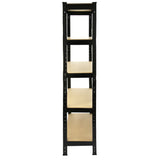 2 x T-RAX Black Metal Racking Units 75cm x 150cm x 30cm with Free Bay Connectors - Used - Very Good