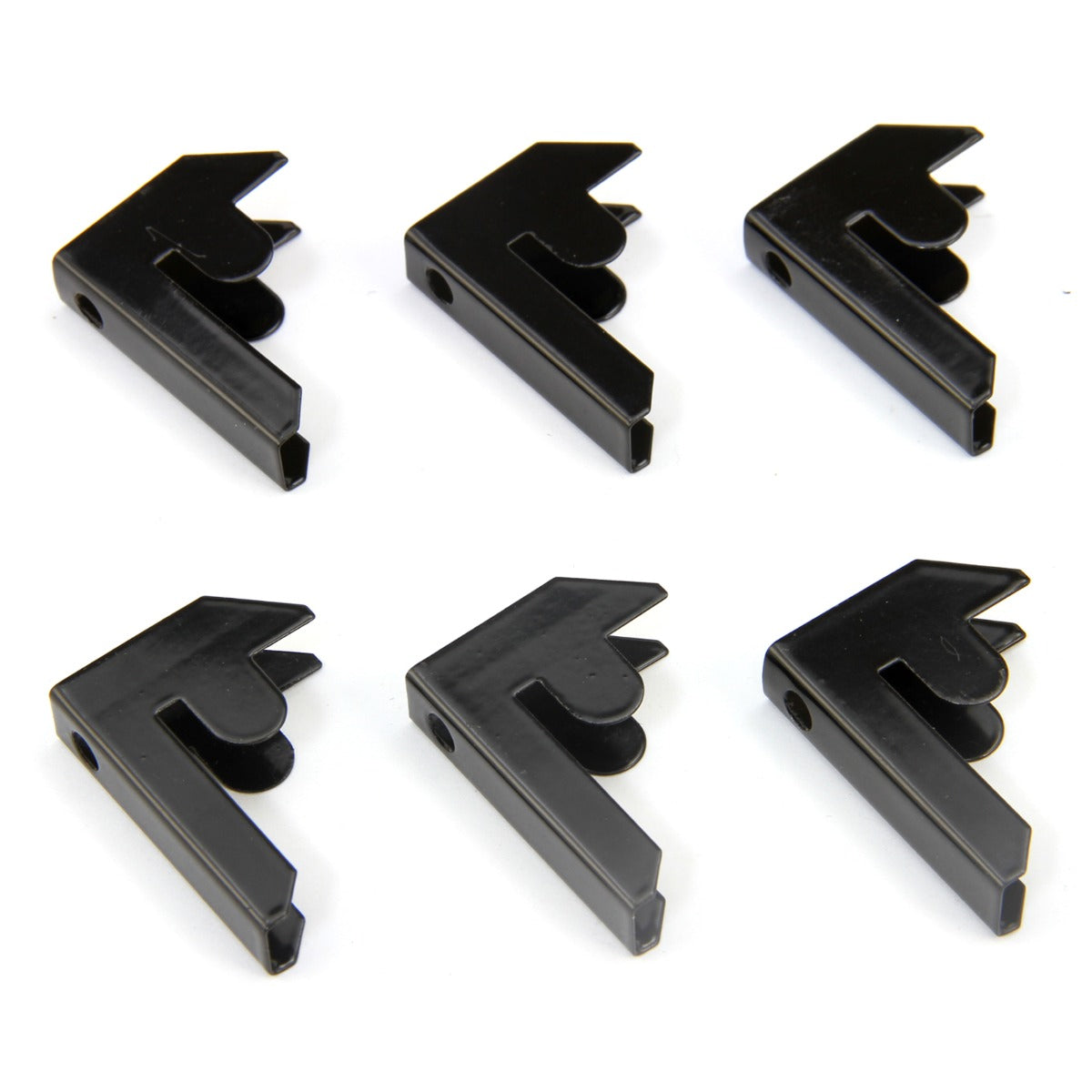 2 x T-RAX Black Metal Racking Units 75cm x 150cm x 30cm with Free Bay Connectors - Used - Very Good