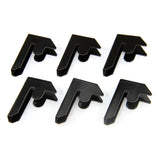 2 x T-RAX Black Metal Racking Units 75cm x 150cm x 30cm with Free Bay Connectors - Used - Acceptable