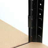 2 x T-RAX Black Metal Racking Units 75cm x 150cm x 30cm with Free Bay Connectors - Used - Very Good
