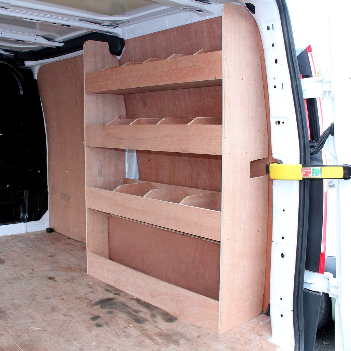 11sqm Anthracite Van Lining, Glue & Ford Transit Custom Rack - Used - Good