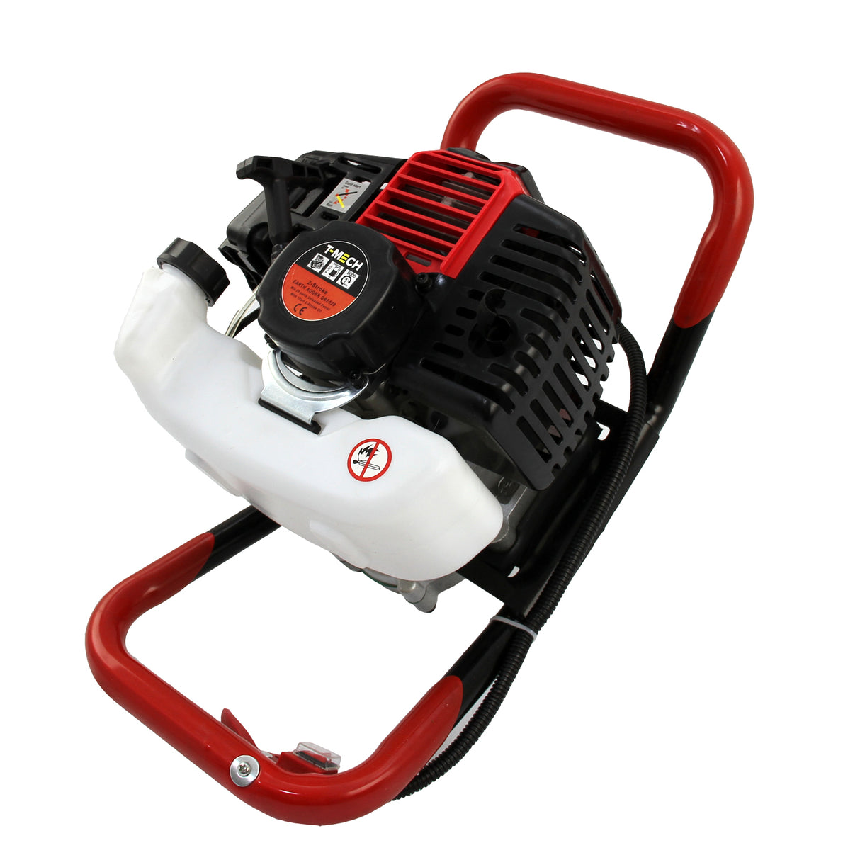 T-Mech 52cc Petrol Earth Auger - Like New