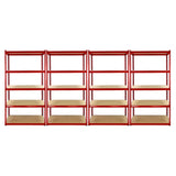 Z-Rax 90cm Corner Racking Bundle: Corner Shelving & 4 Garage Racking Bays - Used - Good