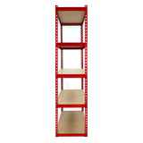 Z-Rax 90cm Corner Racking Bundle: Corner Shelving & 4 Garage Racking Bays - Used - Good