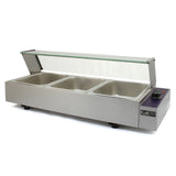 KuKoo 3 Pan Wet Well Bain Marie - Used - Acceptable