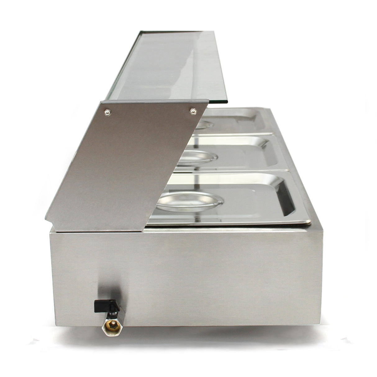 KuKoo 3 Pan Wet Well Bain Marie - Used - Acceptable