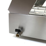 KuKoo 3 Pan Wet Well Bain Marie - Used - Acceptable