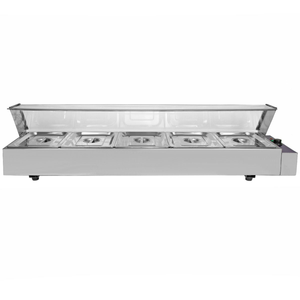 KuKoo 5 Pan Wet Well Bain Marie - Used - Acceptable