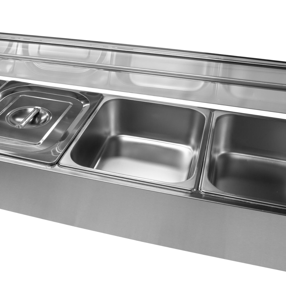 KuKoo 5 Pan Wet Well Bain Marie - Used - Acceptable