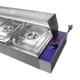 KuKoo 5 Pan Wet Well Bain Marie - Used - Acceptable