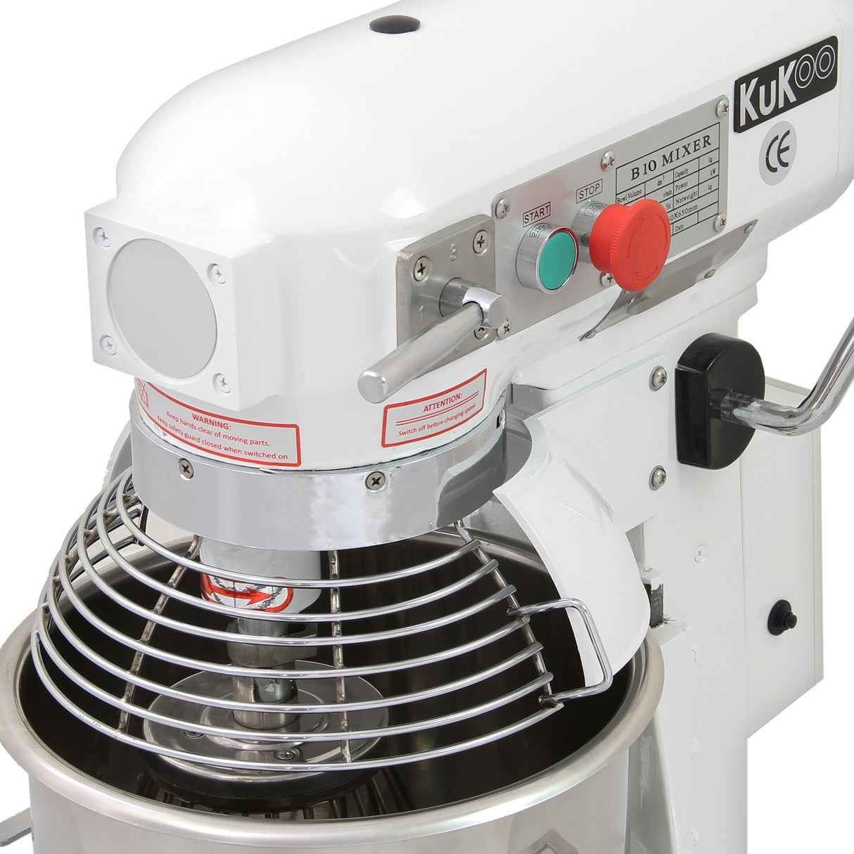 Commercial Planetary Food Mixer / Spiral Mixer - 10L - Used - Acceptable