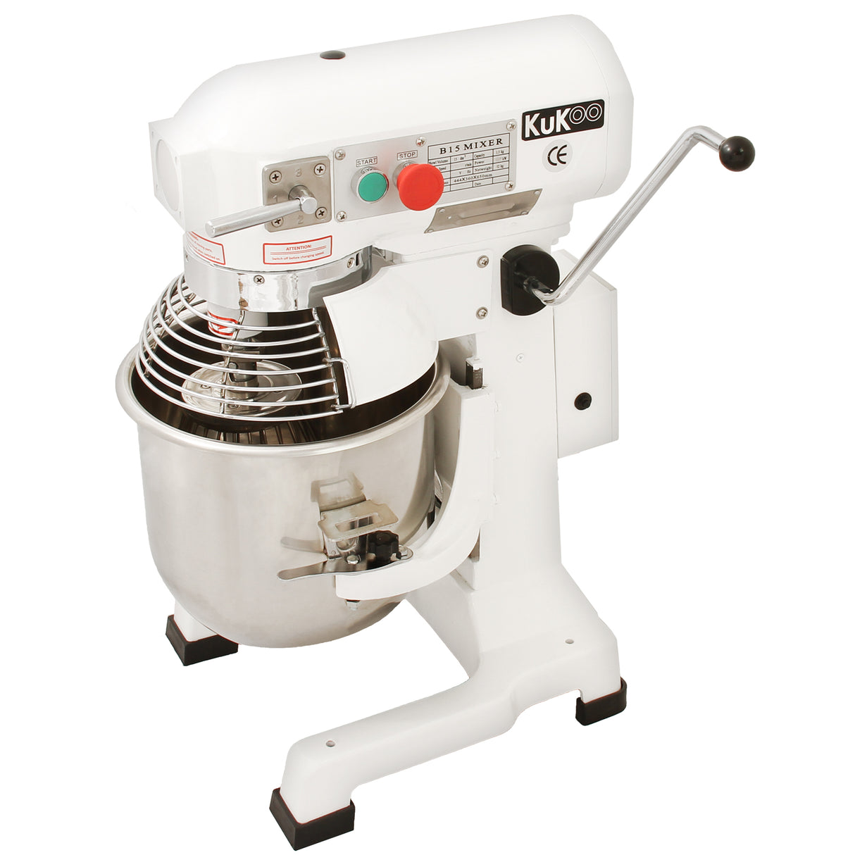 Commercial Planetary Food Mixer / Spiral Mixer - 15L - Used - Acceptable