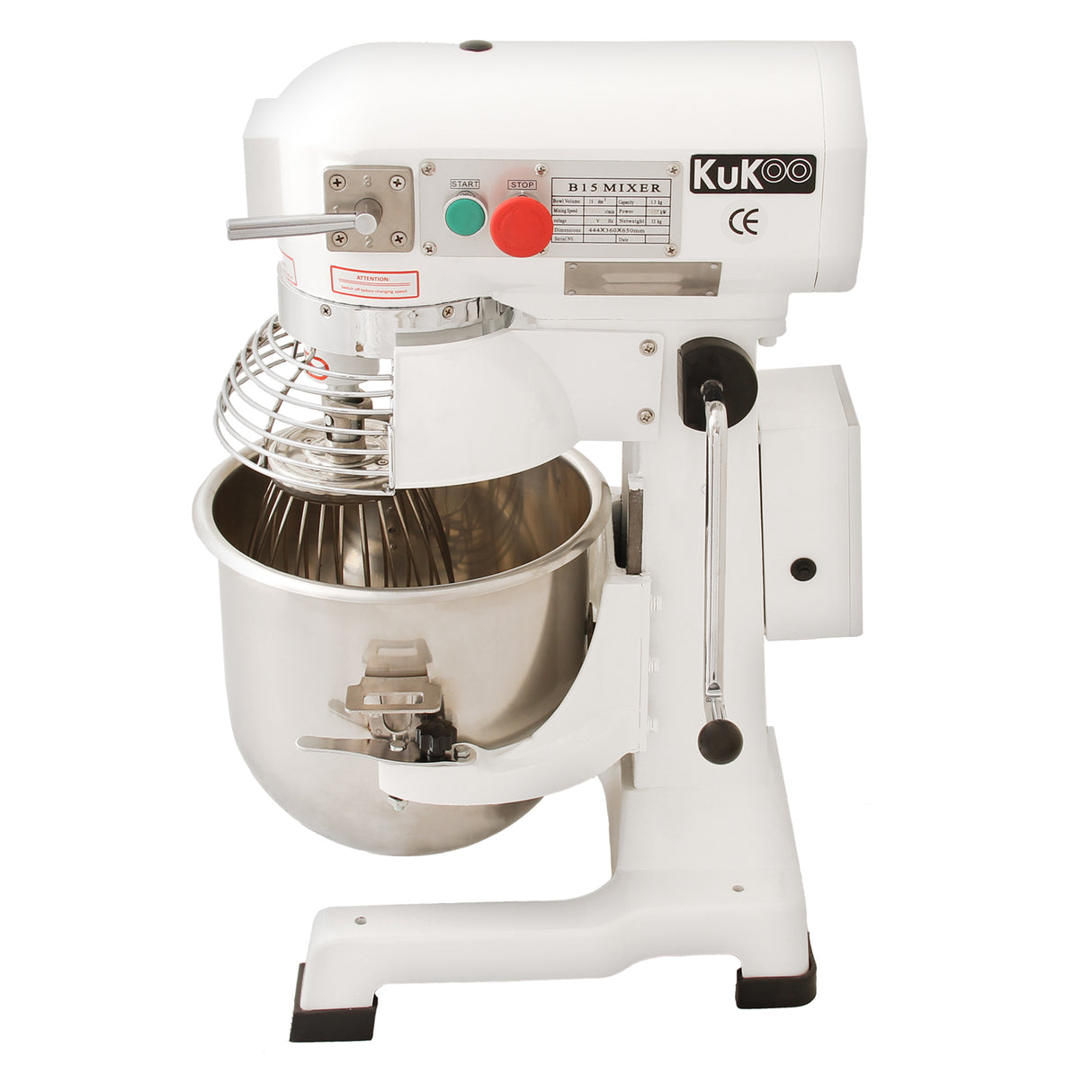 Commercial Planetary Food Mixer / Spiral Mixer - 15L - Used - Acceptable
