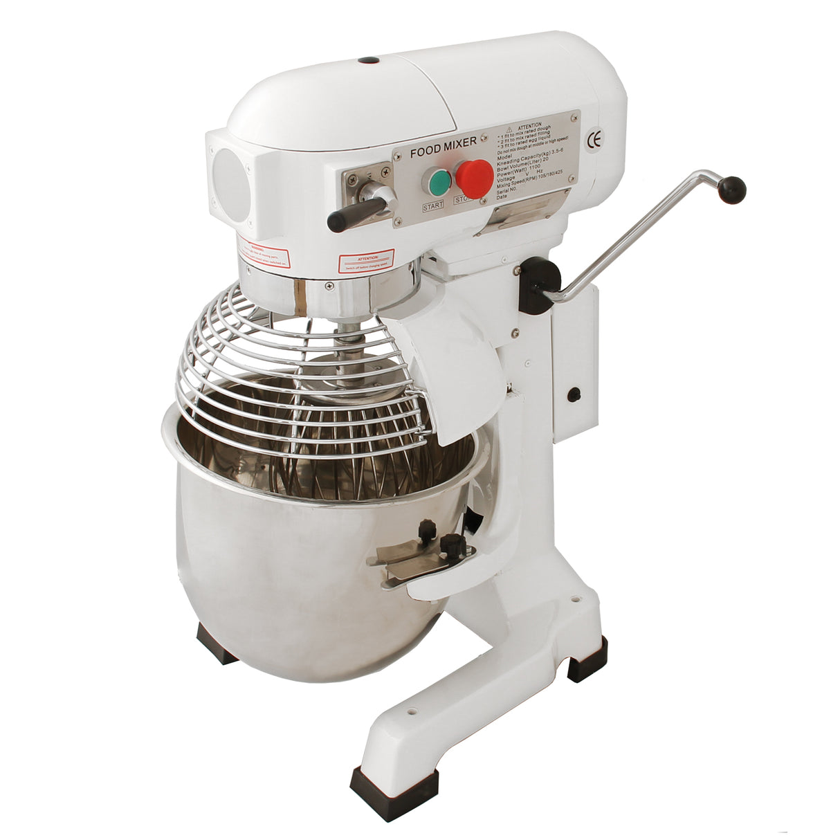 Commercial Planetary Food Mixer / Spiral Mixer - 20L - Used - Very Good