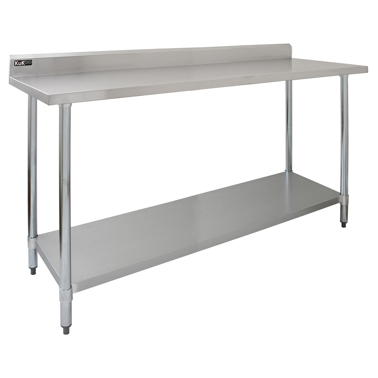 Commercial Stainless Steel Catering Table - 6ft Wide - Used - Acceptable