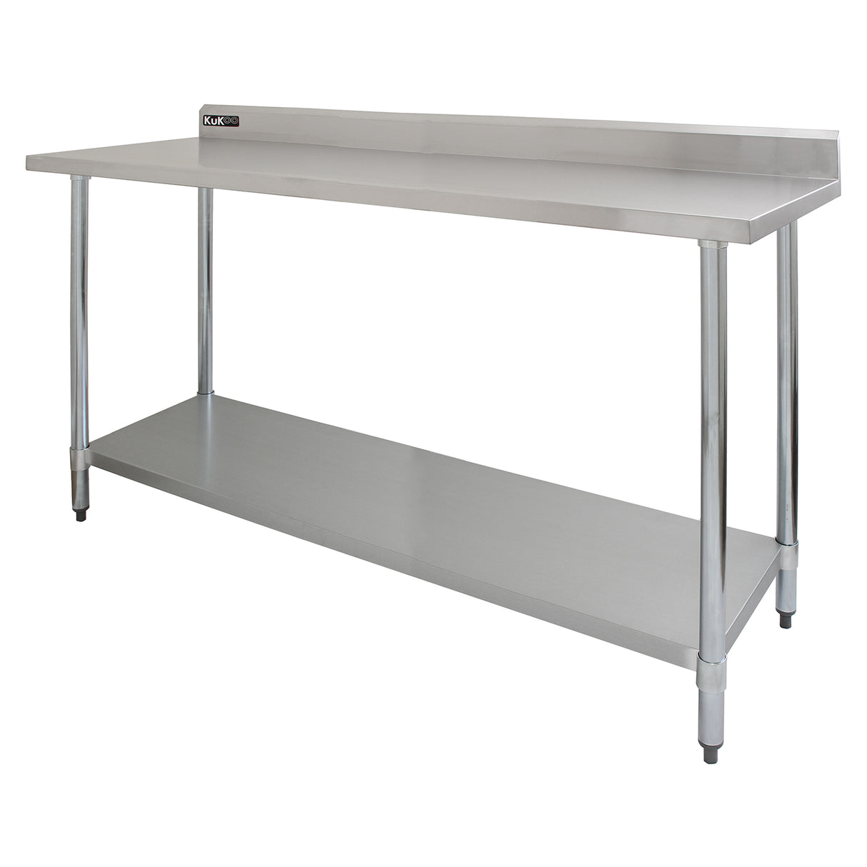 Commercial Stainless Steel Catering Table - 6ft Wide - Used - Acceptable