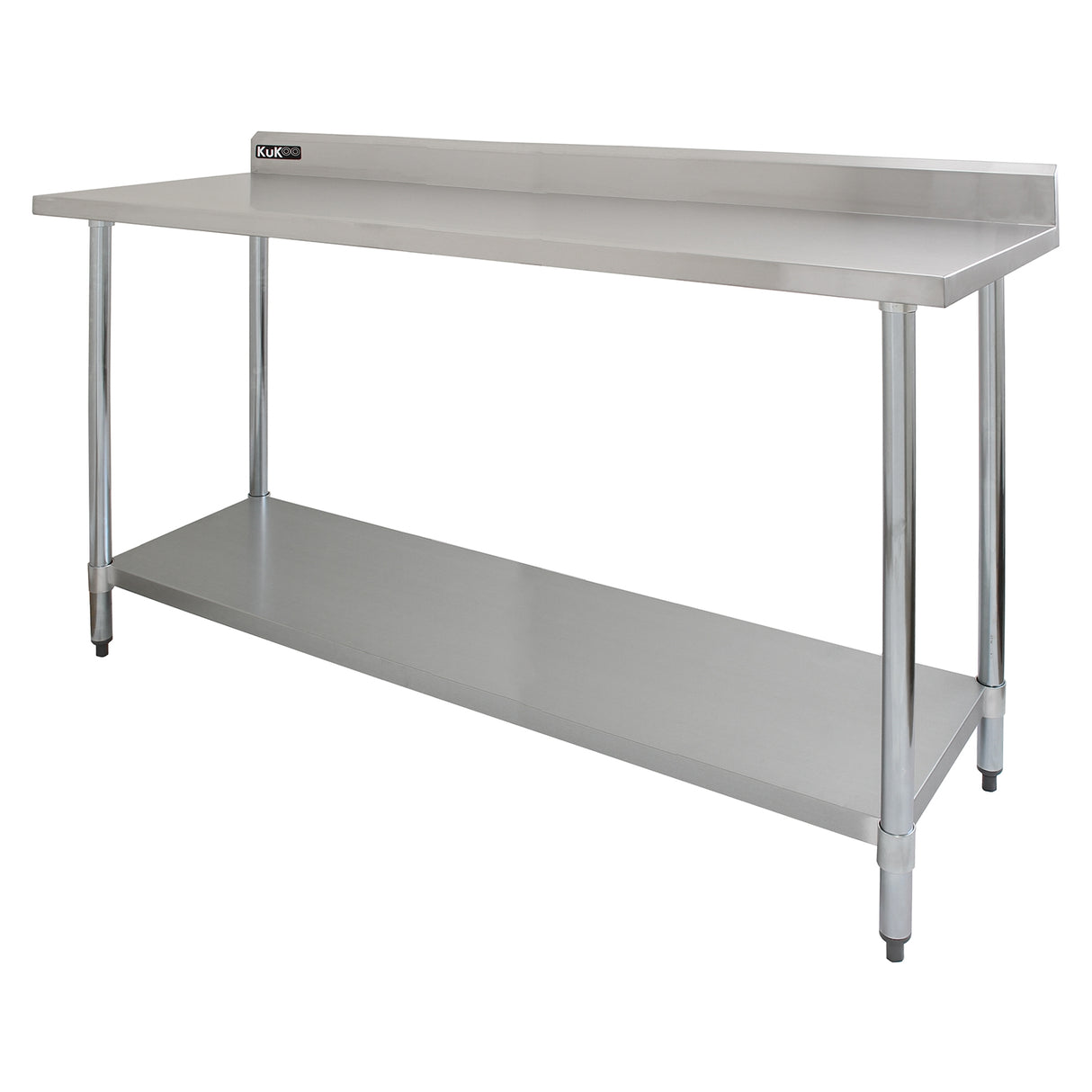 6ft Catering Bench With Single Over-Shelf - Used - Very Good