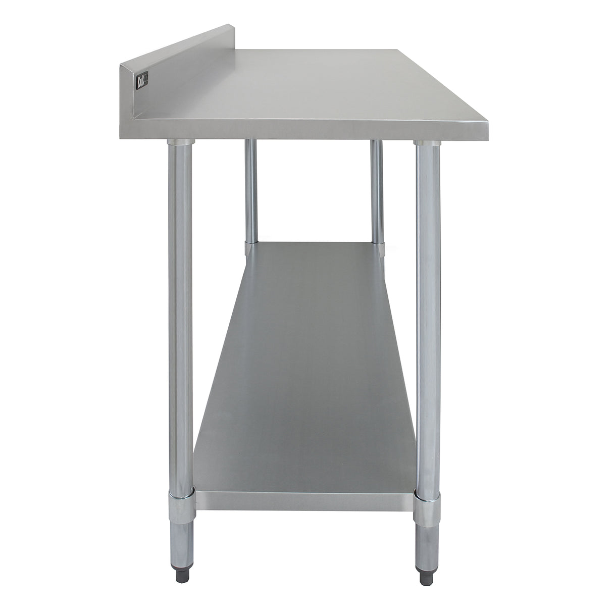 Commercial Stainless Steel Catering Table - 6ft Wide - Used - Acceptable