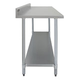 Commercial Stainless Steel Catering Table - 6ft Wide - Used - Acceptable