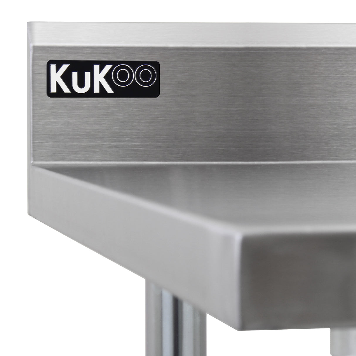 Commercial Stainless Steel Catering Table - 6ft Wide - Used - Acceptable