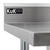 Commercial Stainless Steel Catering Table - 6ft Wide - Used - Acceptable