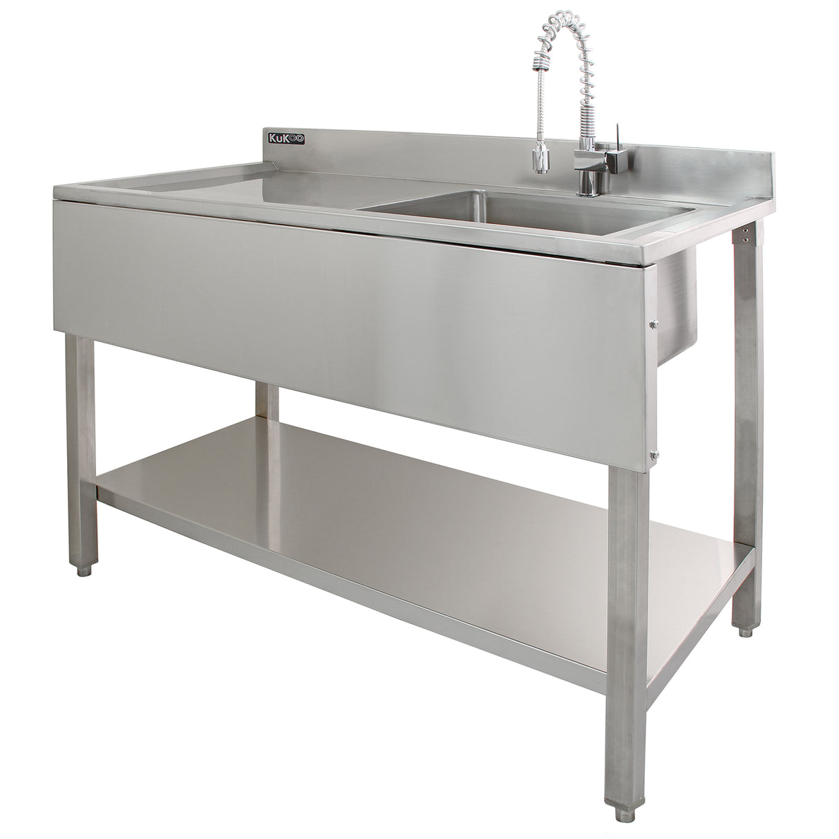 Science Lab Laboratory Sink Stainless Steel Single Bowl 1.0 Left Hand Drainer - Like New