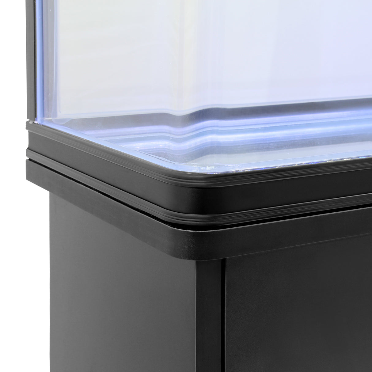 Aquarium Fish Tank & Cabinet - Black - Used - Good