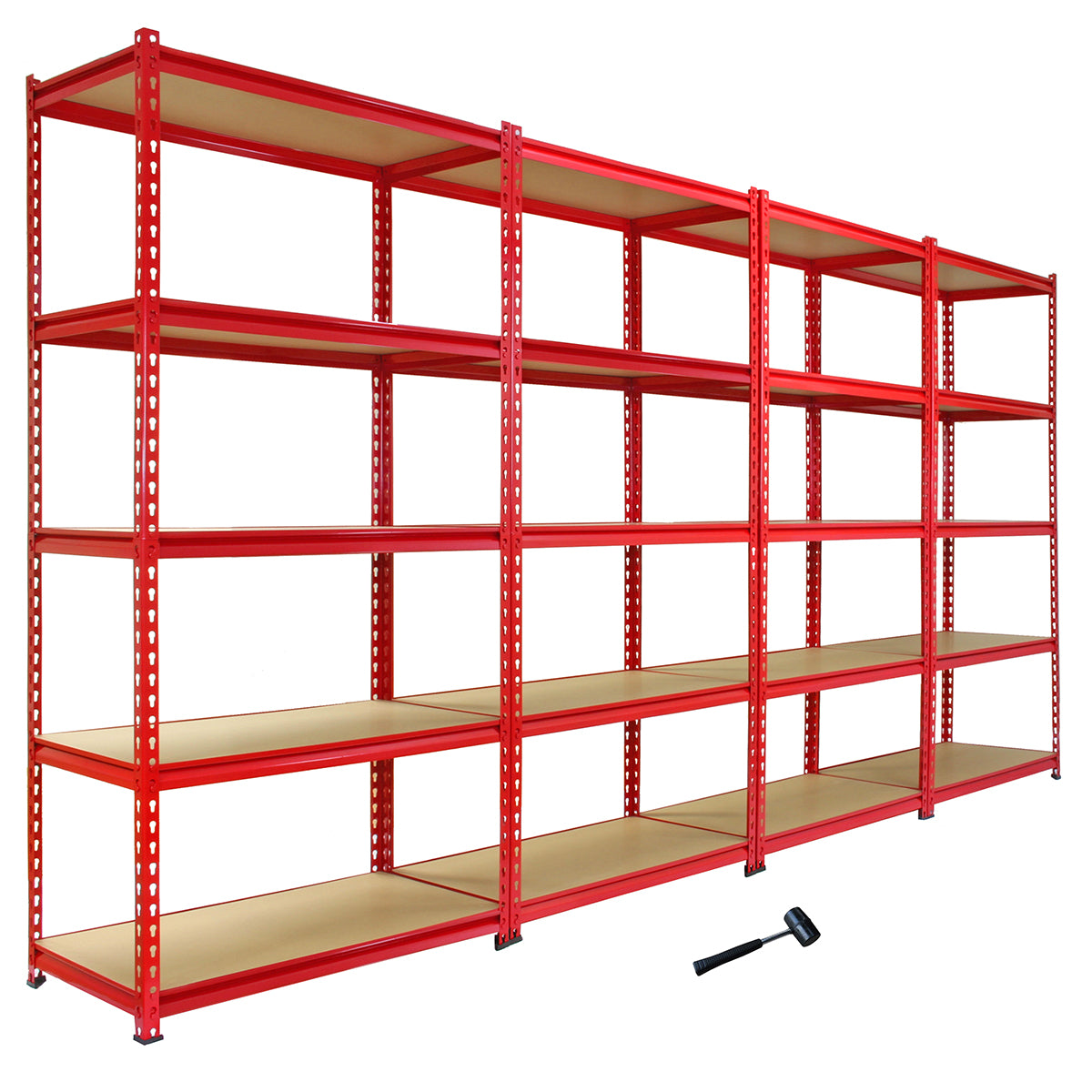 Z-Rax 90cm Corner Racking Bundle: Corner Shelving & 4 Garage Racking Bays - Used - Good
