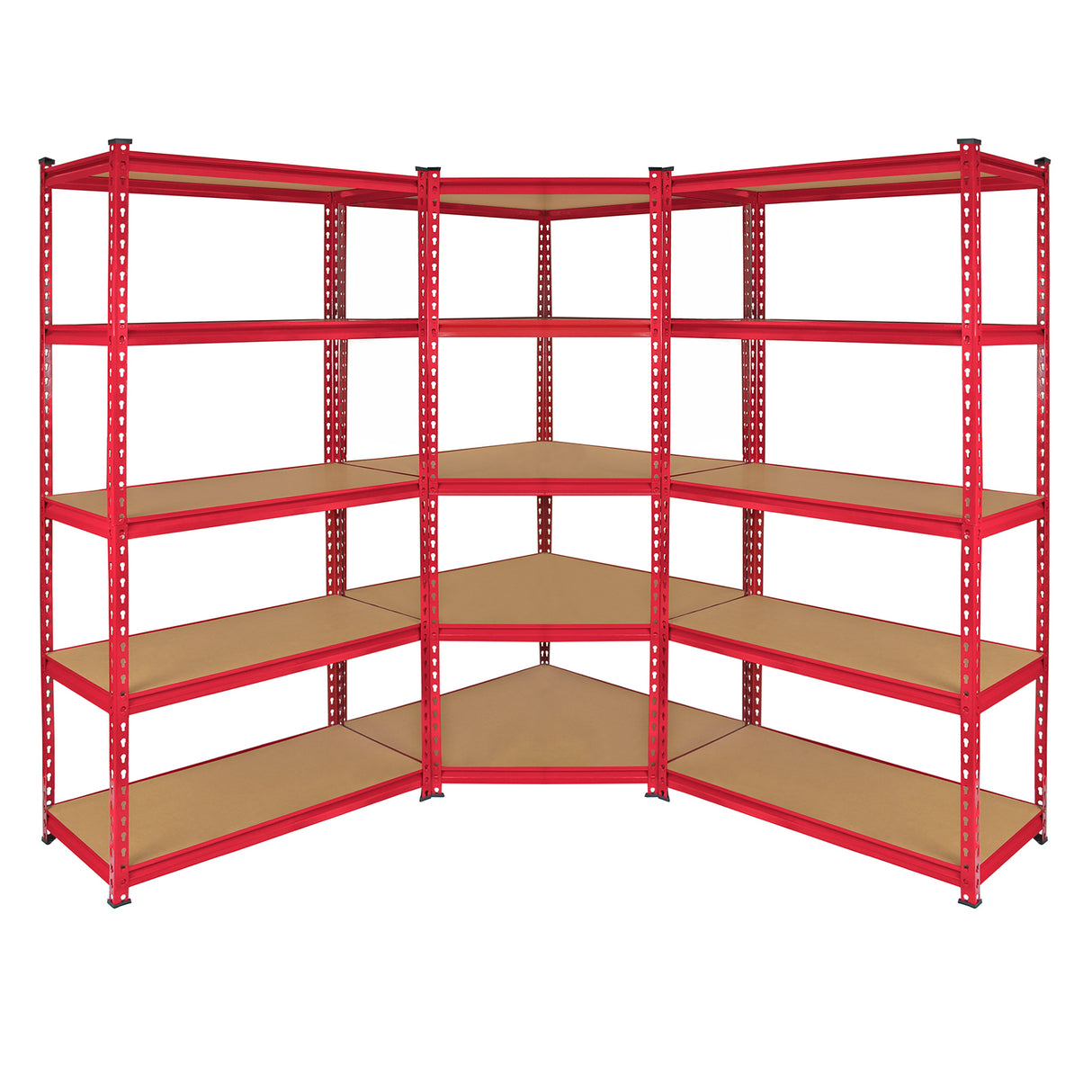 Z-Rax 90cm Racking Bundle: Corner Shelving and 2 Garage Racking Bays - Used - Very Good