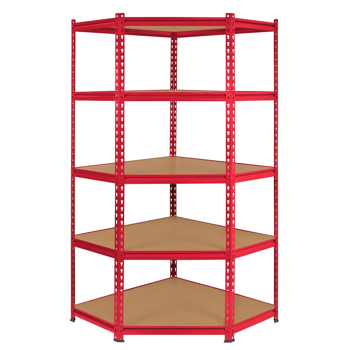 Z-Rax 90cm Corner Racking Bundle: Corner Shelving & 4 Garage Racking Bays - Used - Good