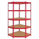 Z-Rax 90cm Corner Racking Bundle: Corner Shelving & 4 Garage Racking Bays - Used - Good