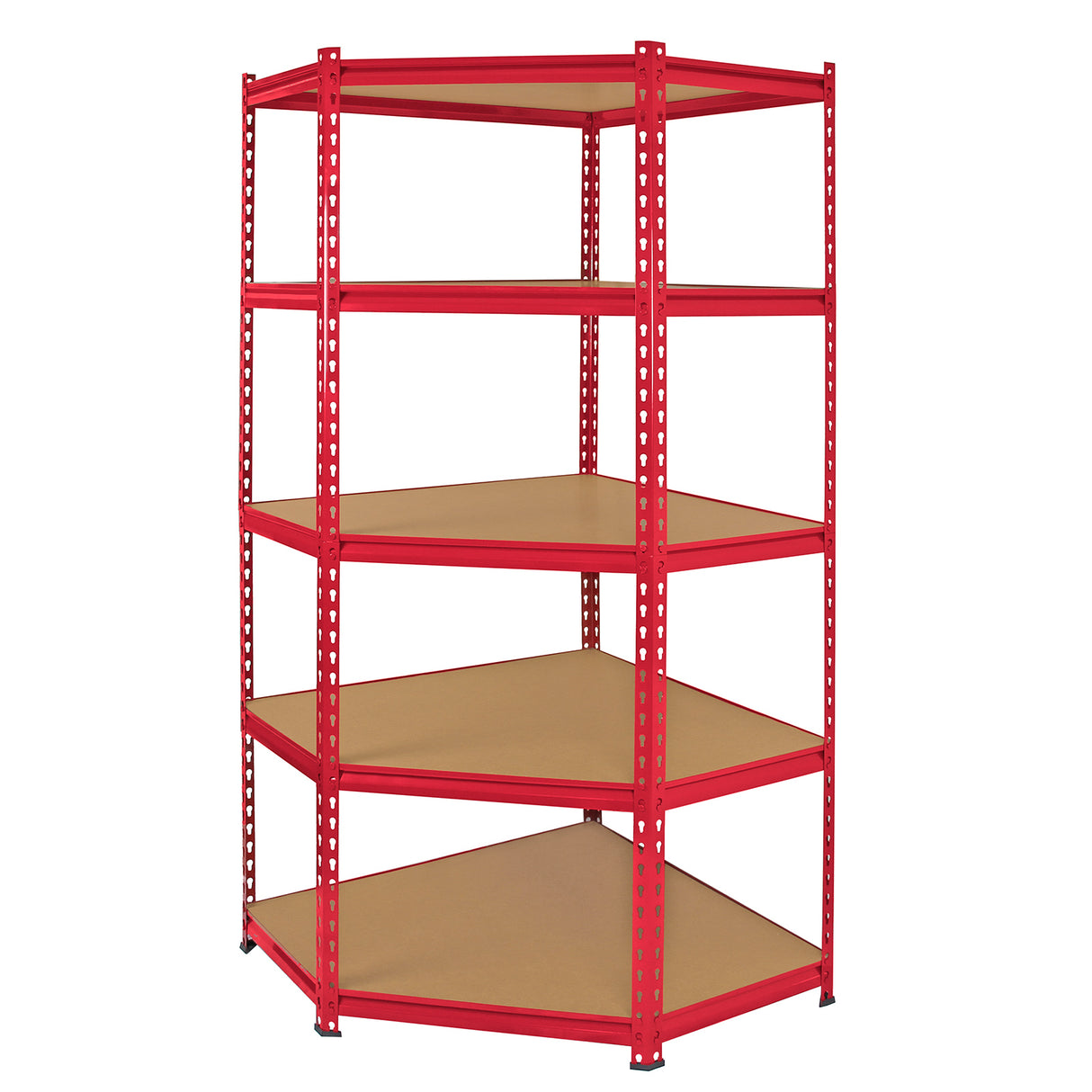 Z-Rax 90cm Corner Racking Bundle: Corner Shelving & 4 Garage Racking Bays - Used - Good