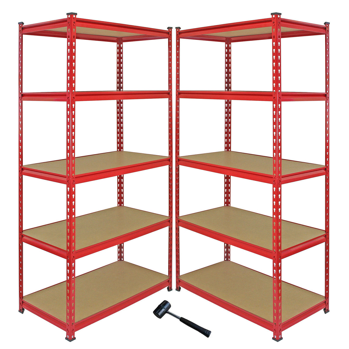 Z-Rax 90cm Racking Bundle: Corner Shelving and 2 Garage Racking Bays - Used - Acceptable