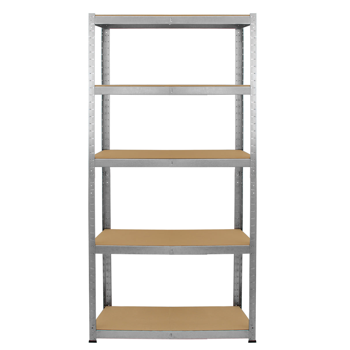 Monster Racking 4 x Galwix Galvanised Steel Shelves, 90cm Wide - Like New