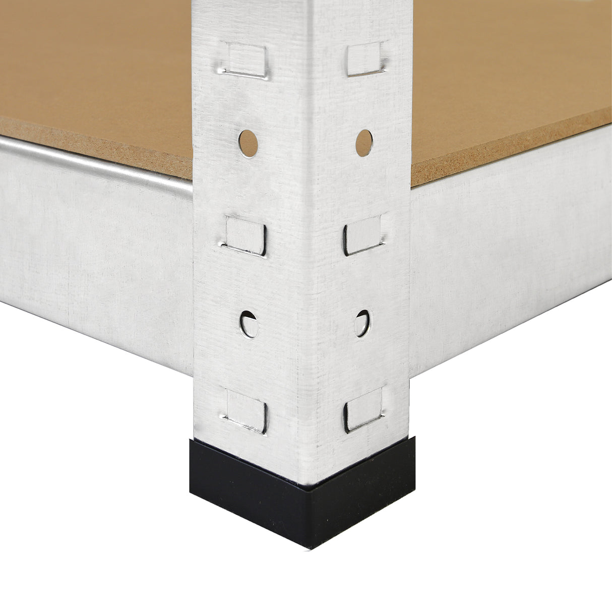 Monster Racking 4 x Galwix Galvanised Steel Shelves, 90cm Wide - Like New