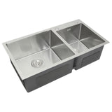KuKoo Double Stainless Steel Sink - Like New