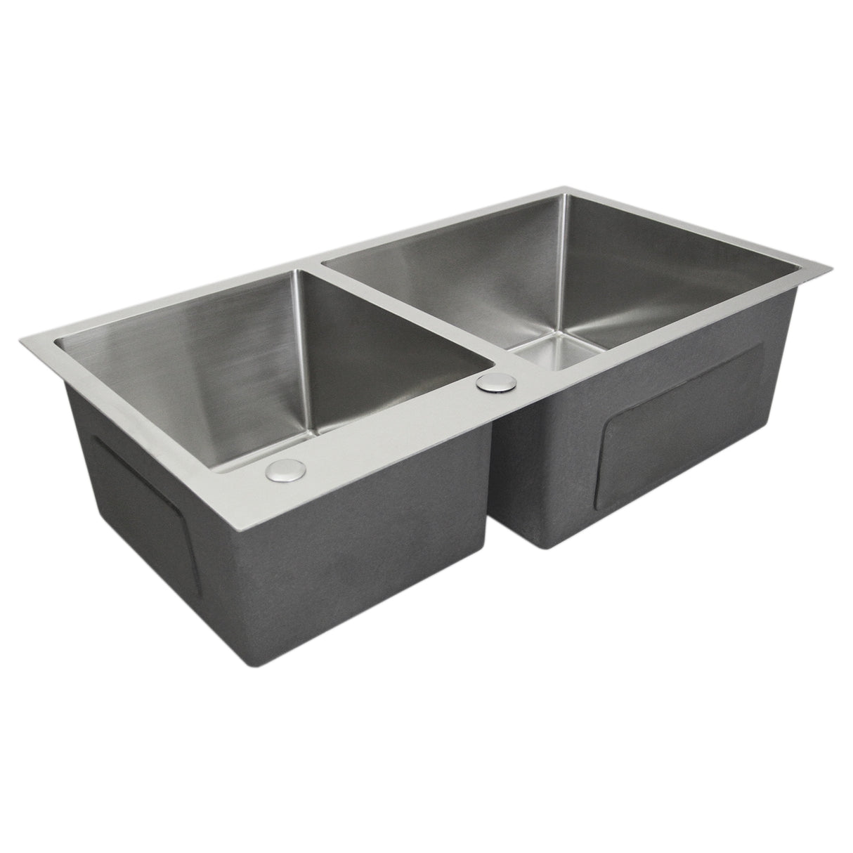 KuKoo Double Stainless Steel Sink - Used - Acceptable