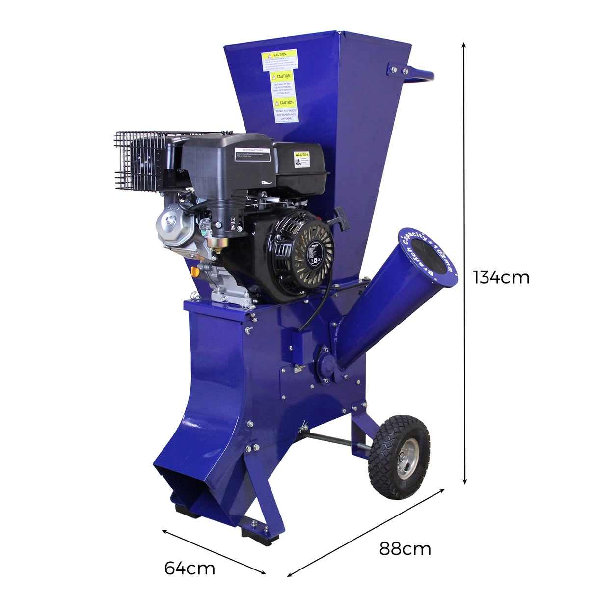 T-Mech 15HP Wood Chipper - Like New