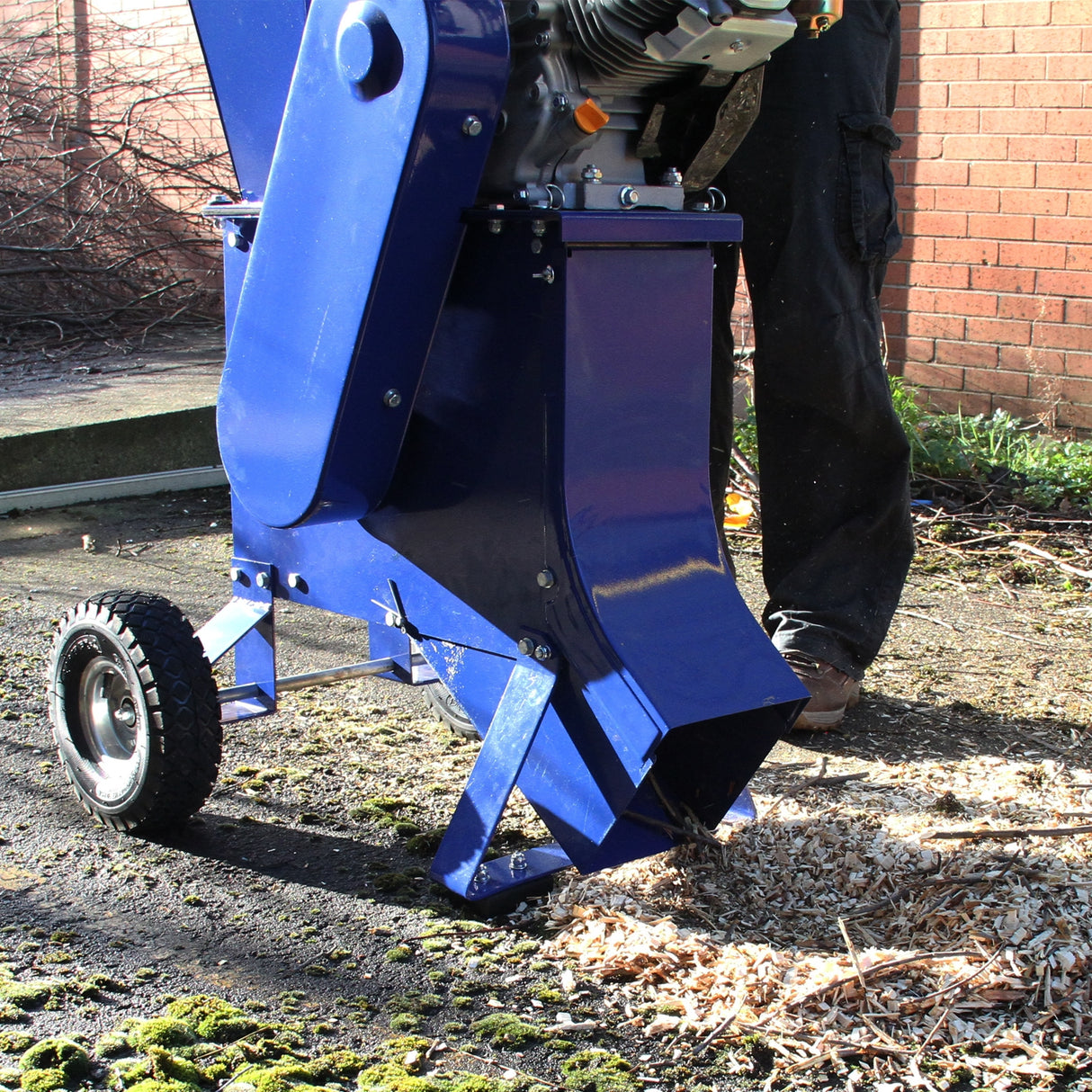 T-Mech 15HP Wood Chipper - Used - Acceptable