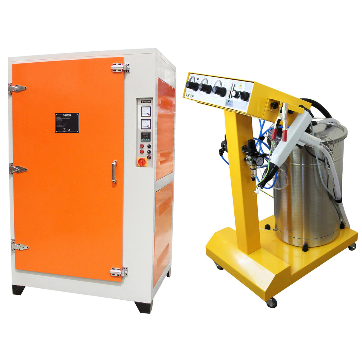 Powder Coating Bundle, Machine & Curing Oven - Like New