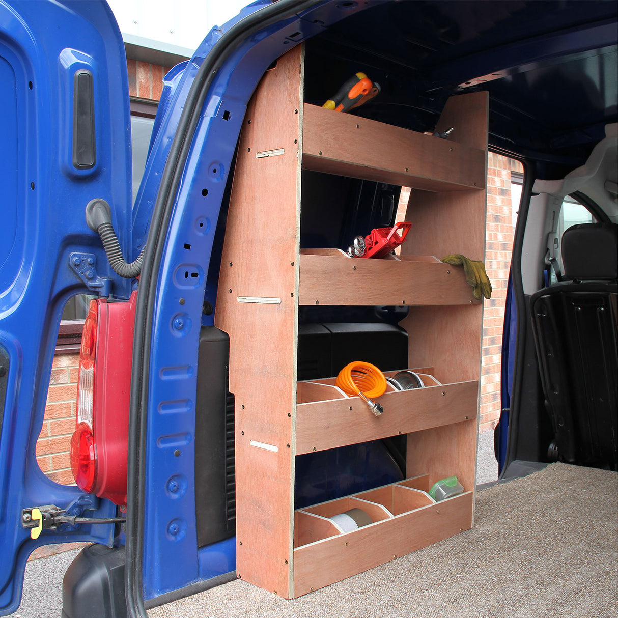 Peugeot Partner SWB Van Storage Plywood Shelves - Used - Good