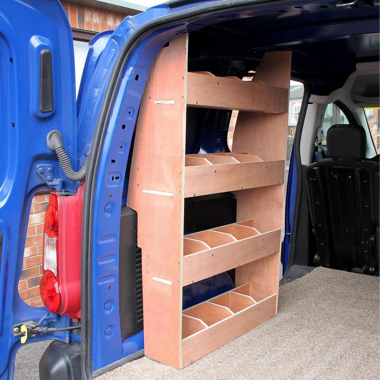 Peugeot Partner SWB Van Storage Plywood Shelves - Used - Good