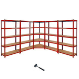 Z-Rax 90cm Corner Racking Bundle: Corner Shelving & 4 Garage Racking Bays - Used - Acceptable