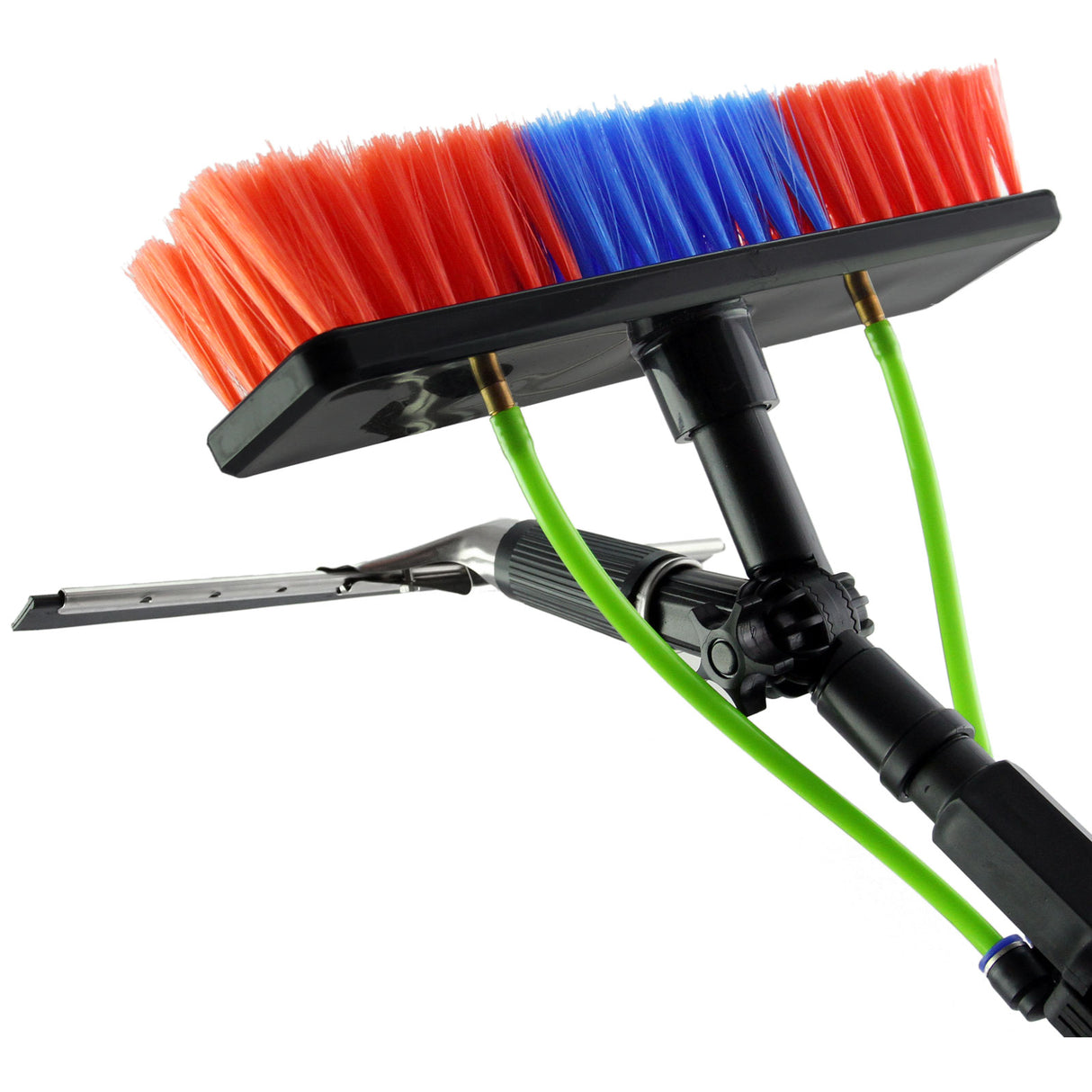 24ft Water Fed Cleaning Pole & 30L Water Trolley - Like New