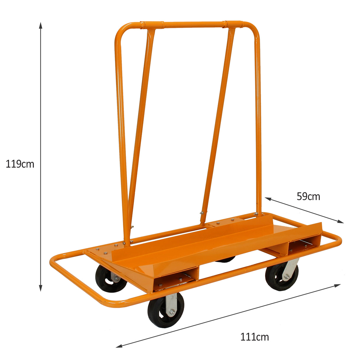 Monster Racking Drywall & Plasterboard Trolley 1000kg - Used - Very Good