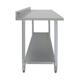 Commercial Stainless Steel Catering Table - 4FT Wide - Used - Acceptable