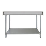 Commercial Stainless Steel Catering Table - 4FT Wide - Used - Acceptable