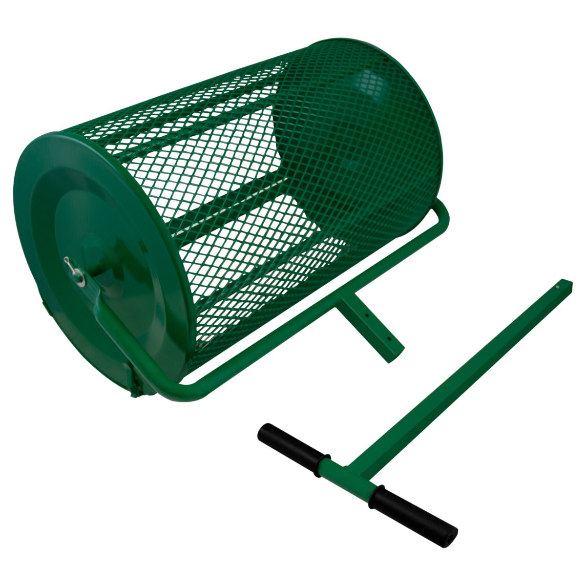 Compost & Peat Moss Spreader - Green - Used - Good