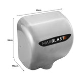 Maxblast Automatic Commercial Hand Dryer with HEPA Filter - Used - Acceptable